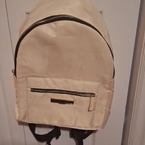 Stylish Cream Backpack